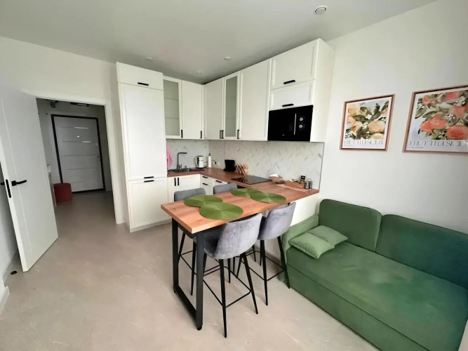 Фотография номера квартиры Апартаменты ЖК Кислород с видом на море 38 кв м