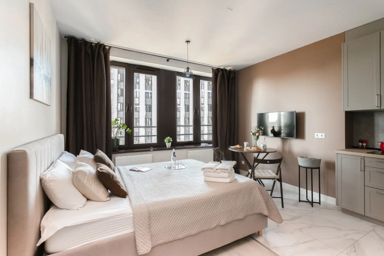 Фотография номера квартиры Апартаменты Latte by Smart Lofts Moscow