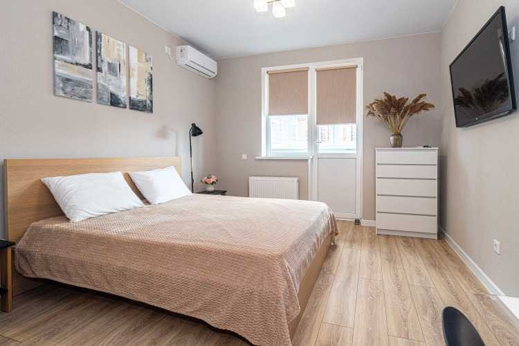 Фотография номера квартиры Апартаменты Светлая Студия в ЖК Самолёт 2