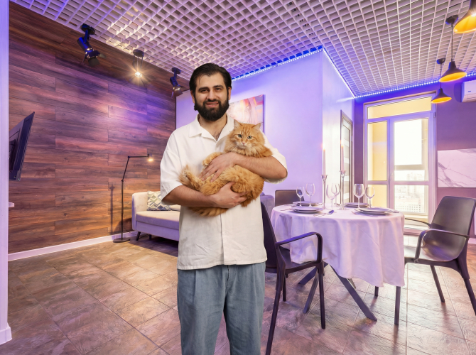 Фотография номера квартиры Апартаменты Bolshoi by Roomers 1574