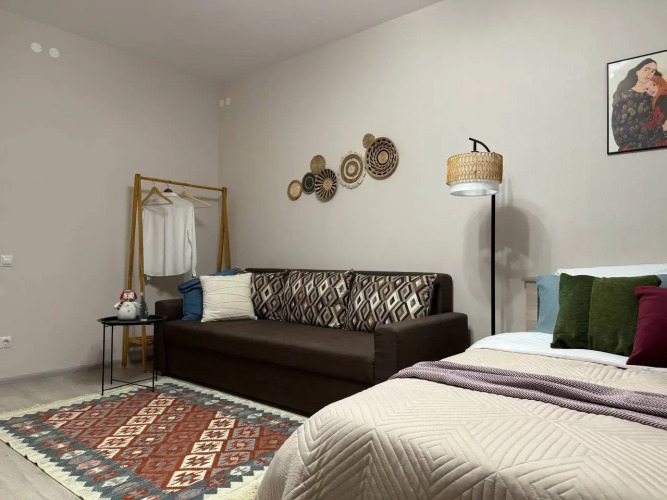 Фотография номера квартиры Квартира с видом на реку Великая