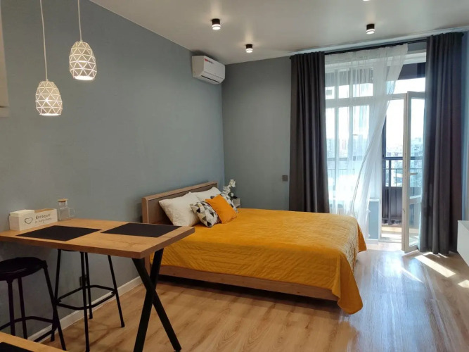 Фотография номера квартиры Квартира Студия Krasroyal в ЖК Метрополис