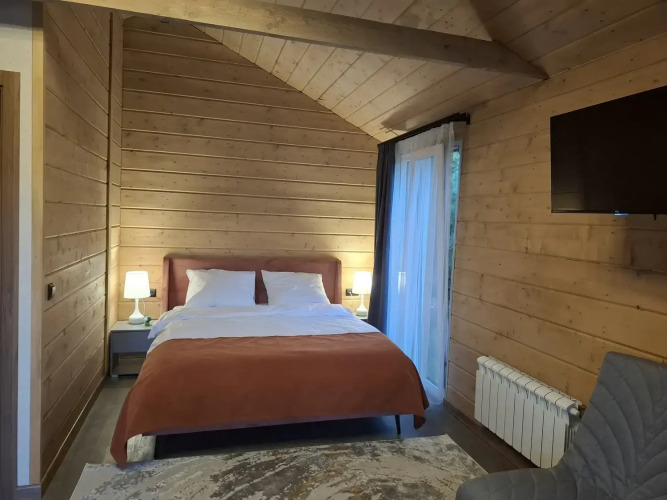 Фотография номера Коттеджа Частный дом 43м в лесной зоне рядом со Звенигородом