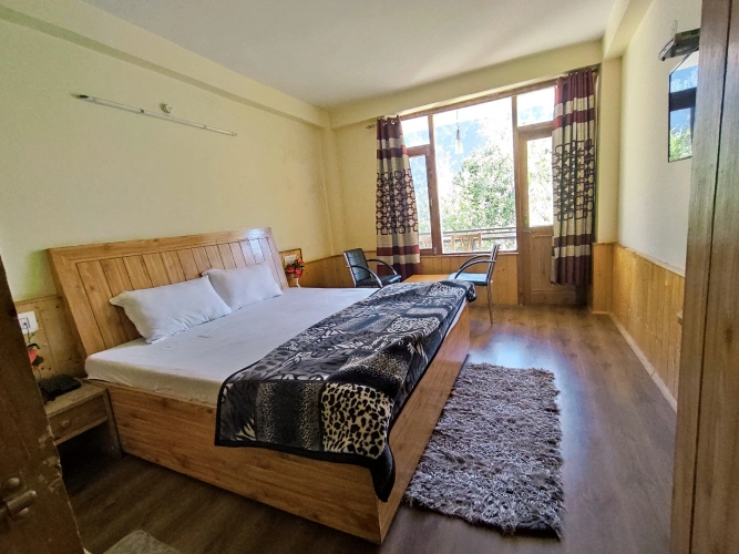 Deluxe Double room with balcony and with view