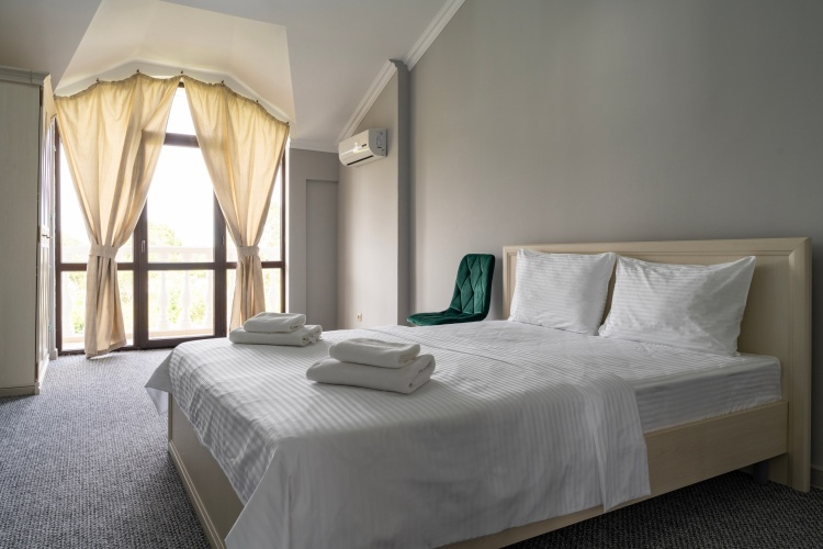 Premium Double room with balcony and with view