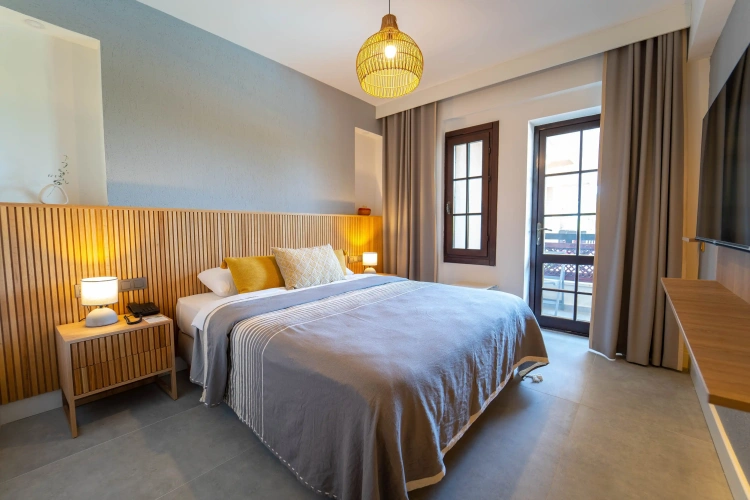 Standard Double room with balcony and with view