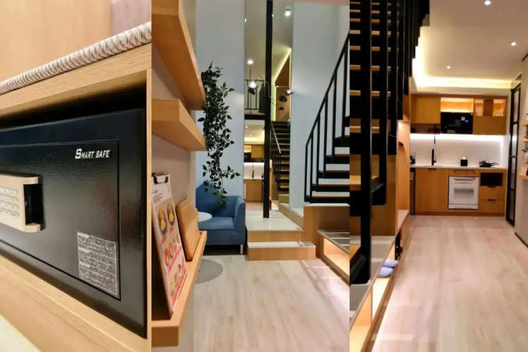 Sacha Loft with balcony and with city view