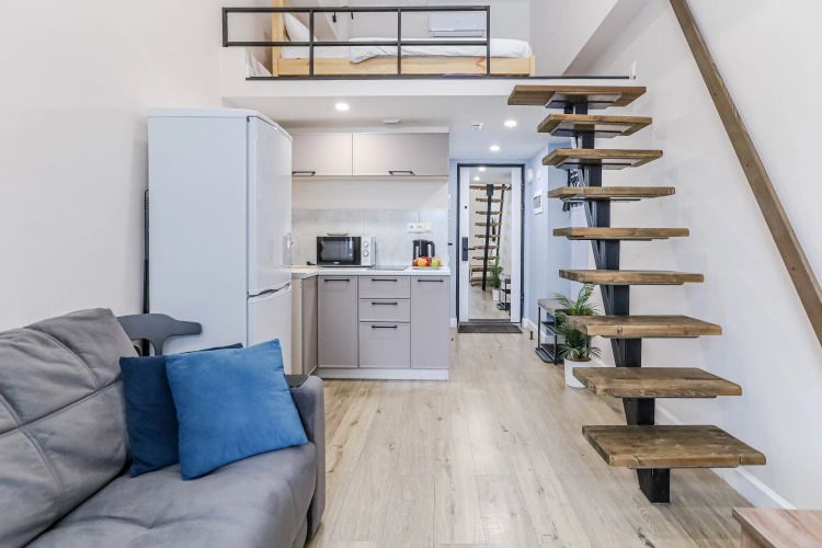 Фотография номера квартиры Апартаменты Norke Тульская Двухуровневая