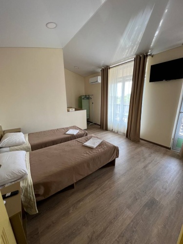 2-rooms Standard Quadruple Family room with balcony and with view