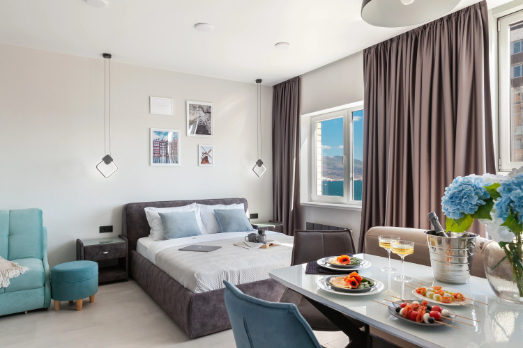 Фотография номера квартиры Апартаменты VISITNOVOROSSIYSK на ул. Шевченко 22