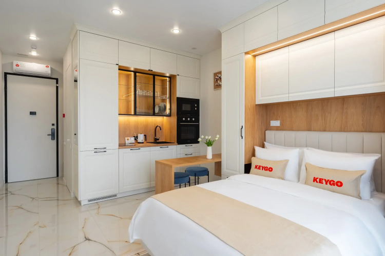 Фотография номера квартиры Апартаменты KeyGo #1030 рядом с метро Павелецкая