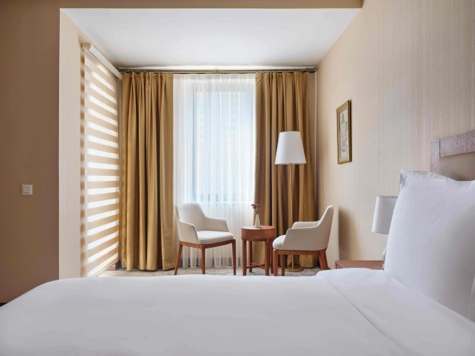 Double Junior Suite with balcony and with city view