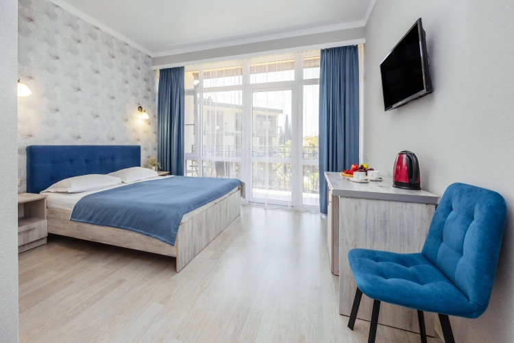 Superior (3 Floor) Double room with balcony and with sea view