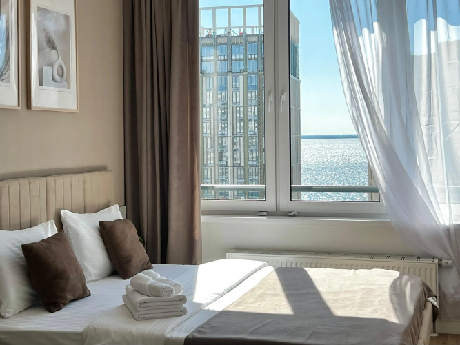 Фотография номера квартиры Апартаменты Видовые Морской Фасад