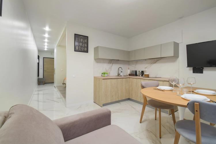 Фотография номера квартиры Апартаменты на Большеохтинском 15к2