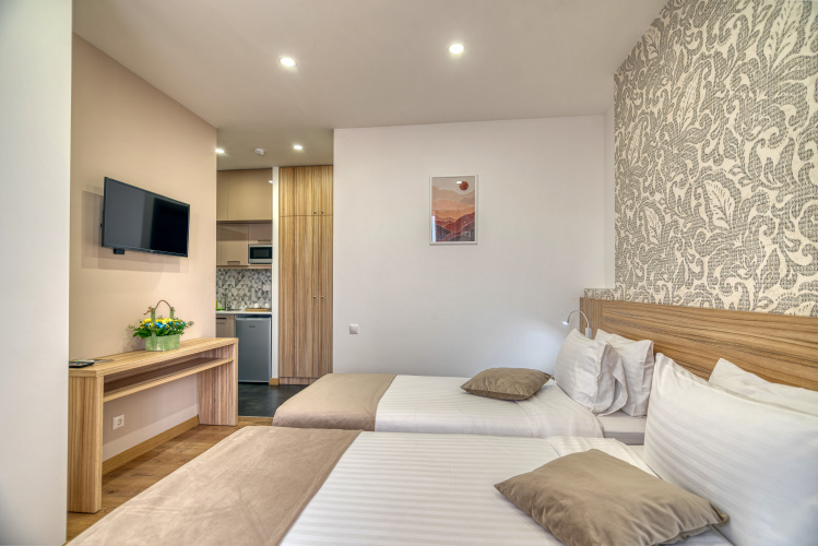Standard Twin room with balcony