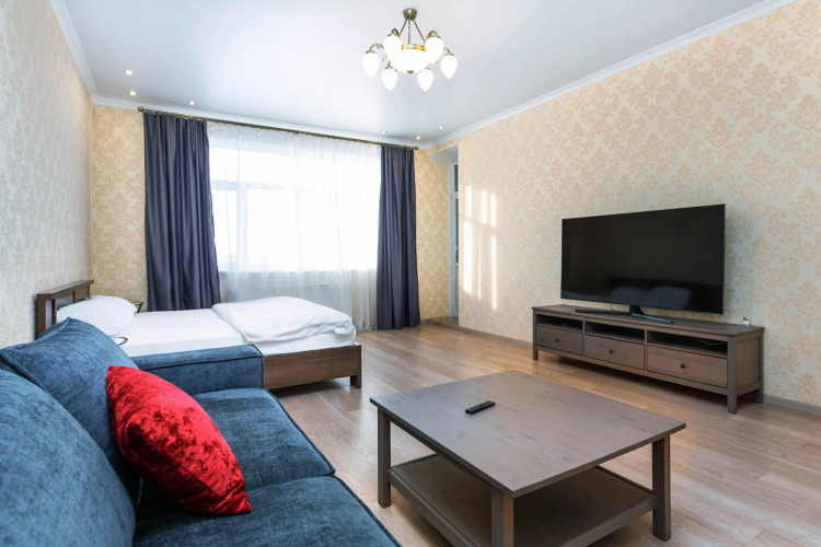 Фотография номера квартиры АПАРТАМЕНТЫ REHOME24 на 13 этаже с балконом