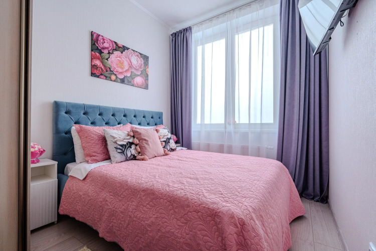 Фотография номера квартиры Апартаменты стильные на высоте птичьего полета в ЖК Веер Парк