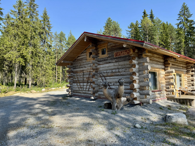 Фотография номера Коттеджа Коттеджи Карелия Медвежка с Сауной и Видом во Внутренний Двор