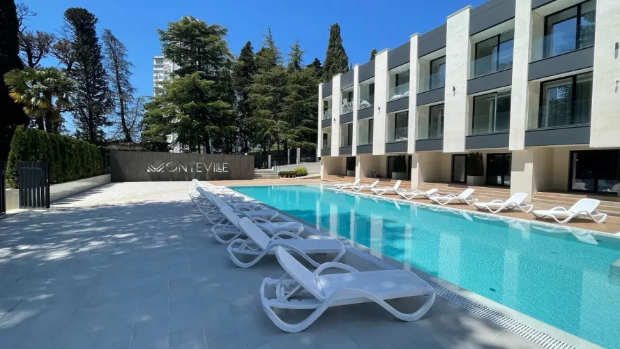 Фотография номера квартиры Апартаменты с большим бассейном