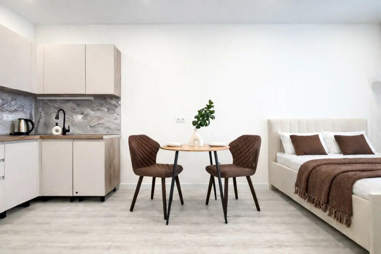 Фотография номера квартиры Квартира Hugge Place у Автовокзала