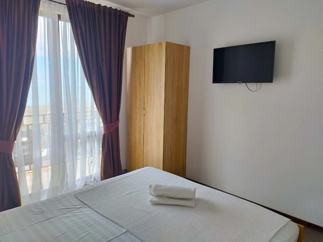 Standard Double room with balcony and with sea view