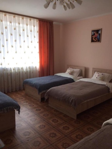 Bed in Dorm (male dorm) with view
