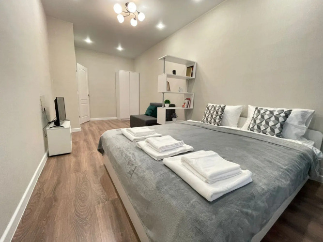 Фотография номера квартиры Квартира Уютная однушка ЖК Парк Победы