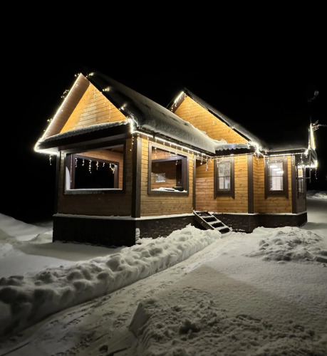 Фотография номера Коттеджа Частный дом 4 с Видом на Озеро Киркколампи и Собственной Сауной