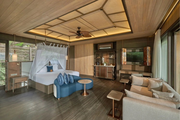 Pool Double Villa beachfront