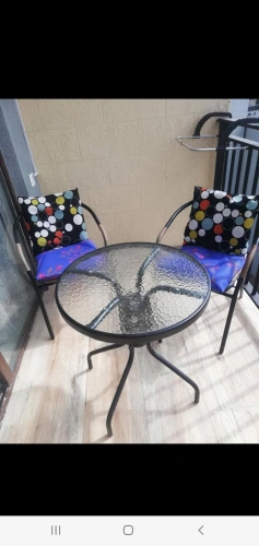 Double Studio with balcony and with view
