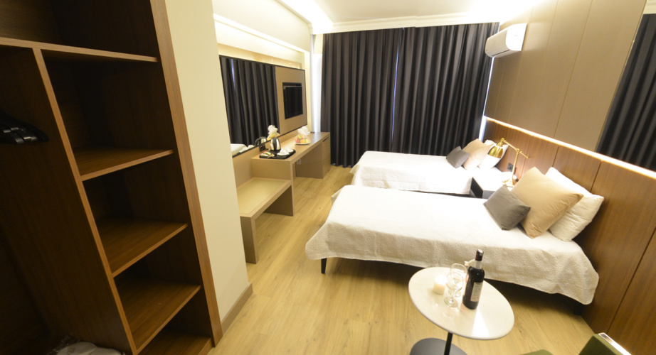Standard Twin room with view