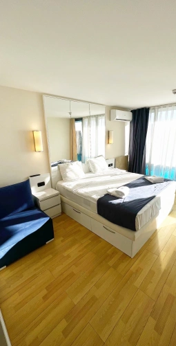 1 room Superior Triple Apartment with balcony and with sea view