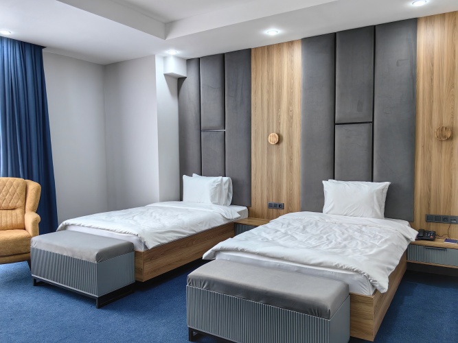 Standard Twin room with city view