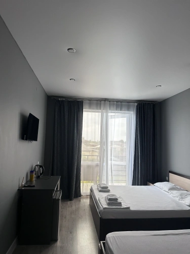 Quadruple Family Suite with balcony and with mountain view