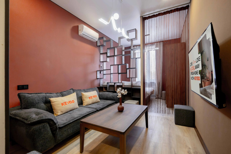 Фотография номера квартиры Апартаменты Студия KeyGo 0207 рядом с парком имени Дианы Абгар