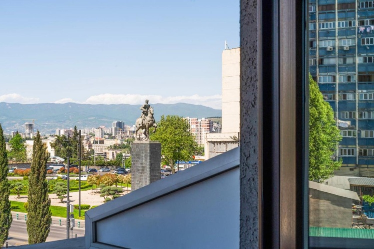 Standard Twin room with balcony and with view