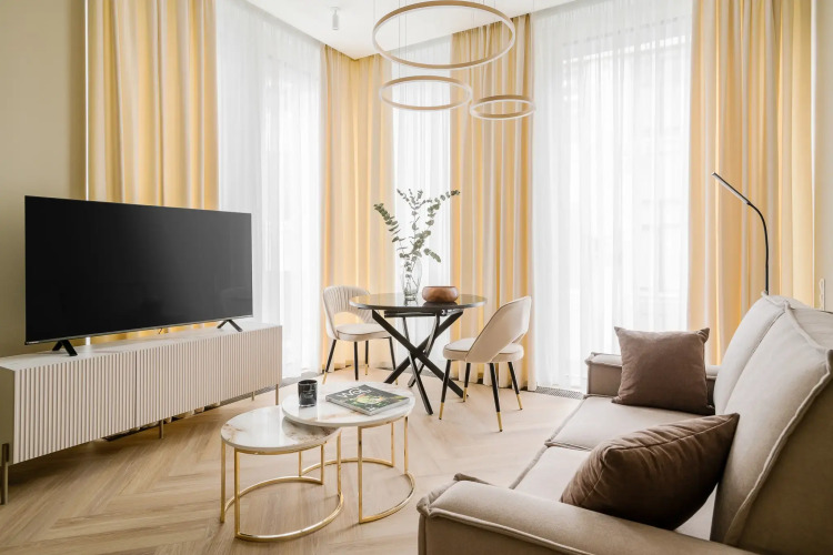 Фотография номера квартиры Апартаменты Comfort Life на Славянской площади Lumin