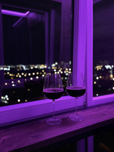 Фотография номера квартиры Апартаменты Видовая студия с дизайнерским ремонтом в центре ЖК Graff House