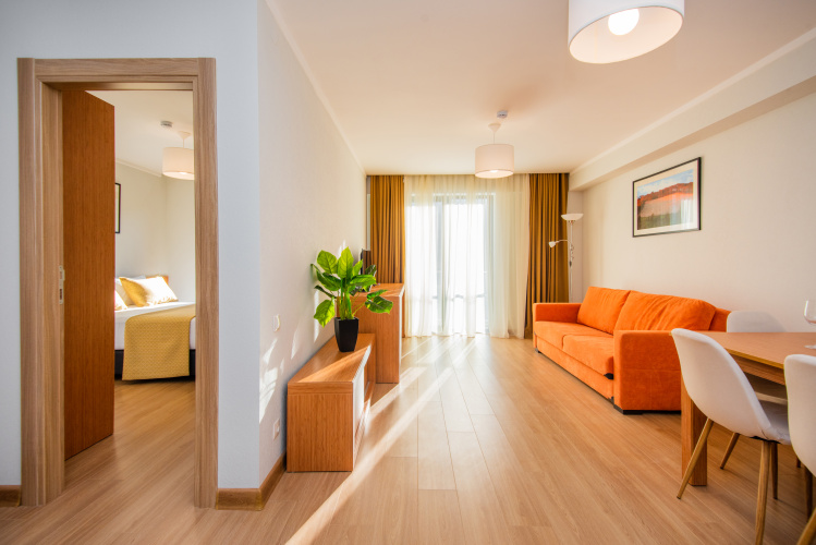 1 Bedroom Double Apartment with balcony and with view