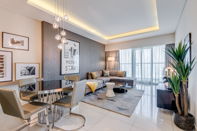 2 Bedrooms Suite with balcony and with city view