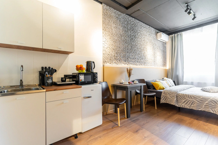 Фотография номера квартиры Апартаменты в Элитном ЖК Алые Паруса от LetoApart