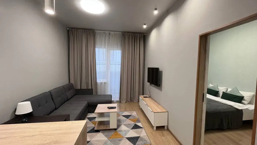 Фотография номера квартиры Апартаменты Двухкомнатная квартира 210 Онегономе в ЖК Высокий Стандарт