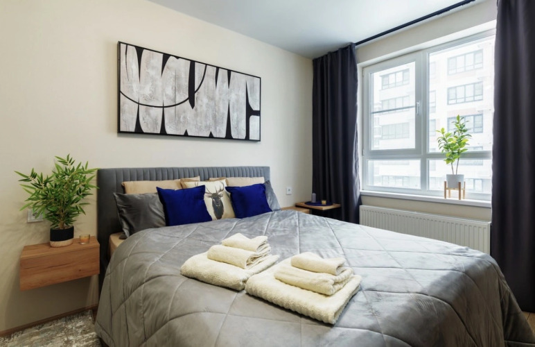 Фотография номера квартиры Квартира Просторная уютная квартира в современным ЖК