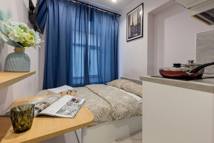 Фотография номера квартиры Апартаменты малые LeoHotels на Рижском пр-те, 35