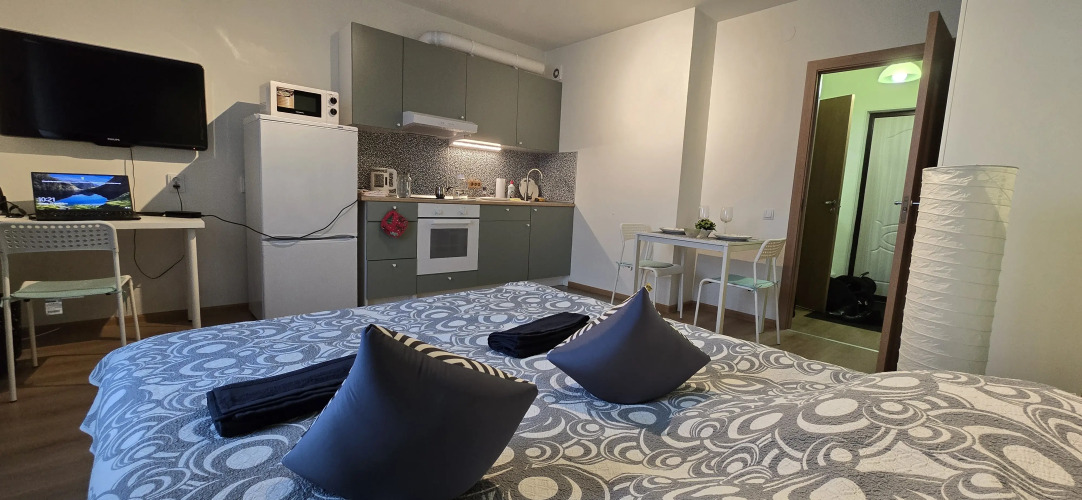 Фотография номера квартиры Квартира студия 27м, 3 спальных места