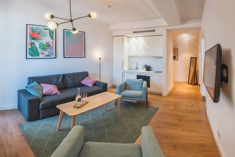 2 Bedrooms Superior Quadruple Apartment with balcony and with view