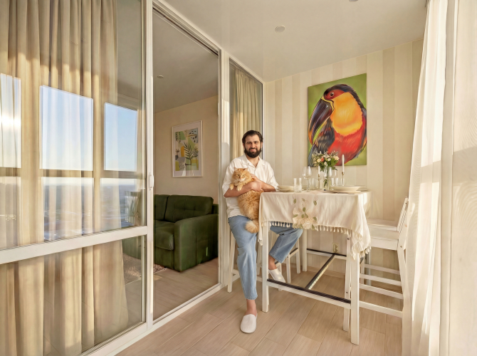 Фотография номера квартиры Апартаменты Bolshoi by Roomers 1512