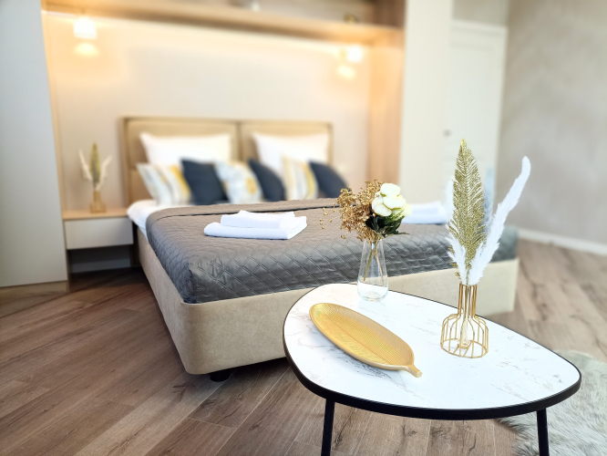 Фотография номера квартиры Апартаменты премиальные "Все в гости" в центре ЖК ГРИГ