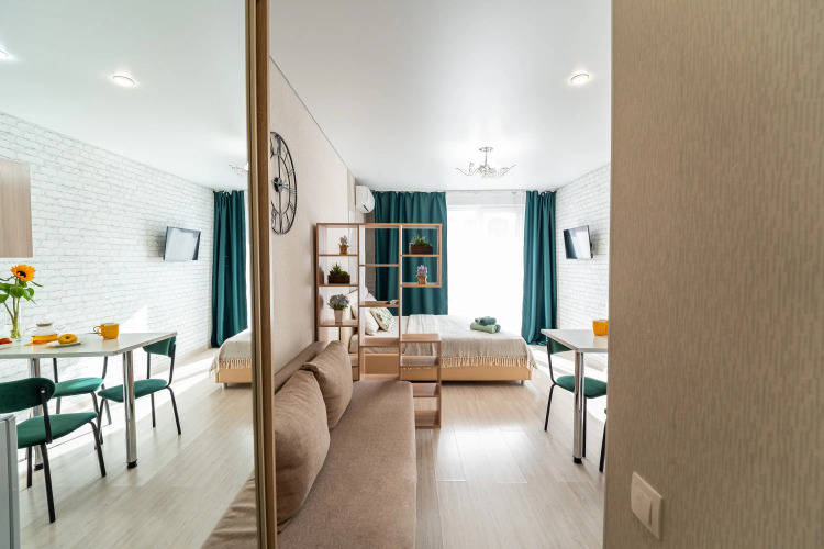 Апартаменты студия с видом на море в Мысхако от LetoApart